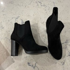 Womens black booties
